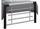 3ft Single Black and Silver Faro Metal Bed Frame 4